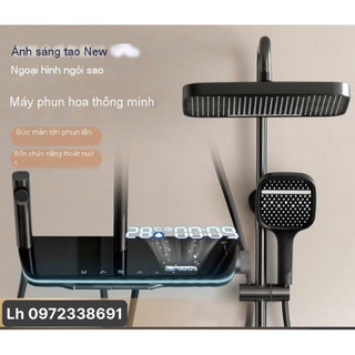 Sen cây Full LED hiển thị nhiệt độ mặt kính cao cấp GRS05