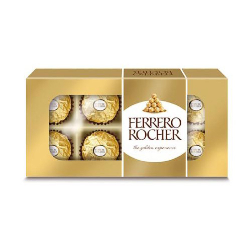 Socola Ferrero Rocher Hộp 8 viên - Hộp giấy 100g