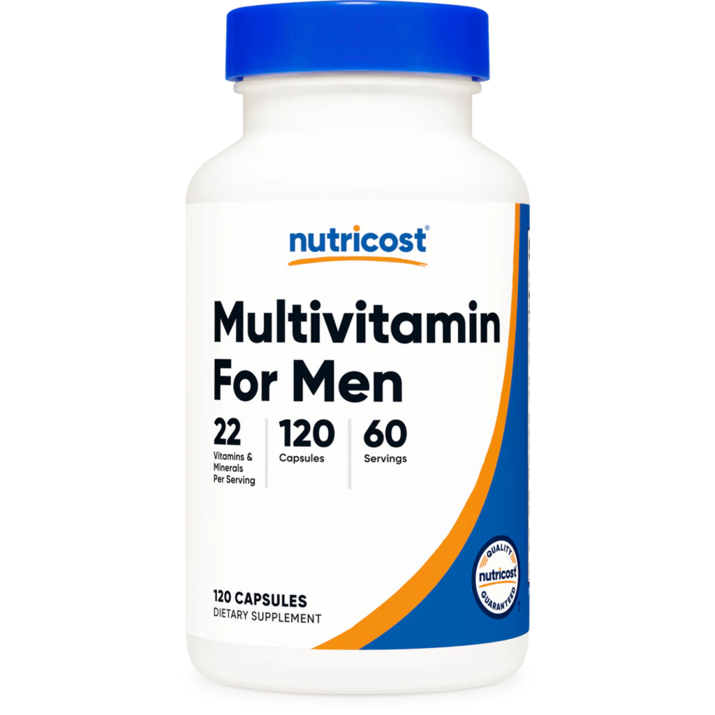 Nutricost Multivitamin For Men - Viên Uống Bổ Sung 22 Loại Vitamin Và Khoáng Chất Cần Thiết Cho Cơ Thể