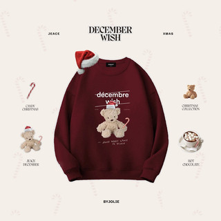 Áo sweater Christmas unisex form suông rộng December Wish Byjolievn Noel mới nhất