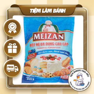 Bột mì đa dụng Meizan cao cấp gói 500g