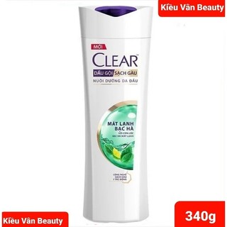 Dầu gội clear bạc hà