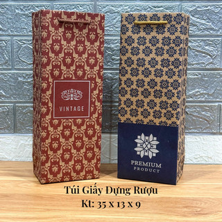 50c túi giấy đựng rượu - combo 50c đẹp như hình