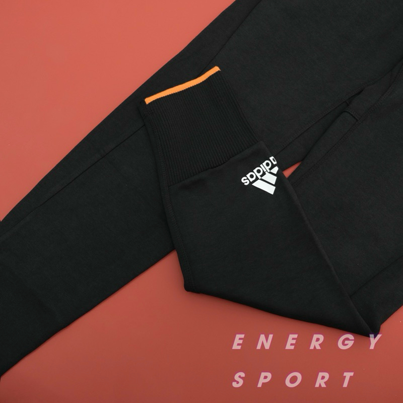 Áo Khoác Bomber Thể Thao Unisex Adidas VRCT Jacket Đen/Cam - EA0372