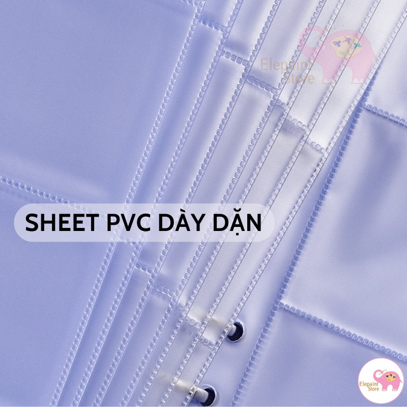 Sổ đựng card visit, collect book bìa da PU loại đặc biệt dày đẹp bền
