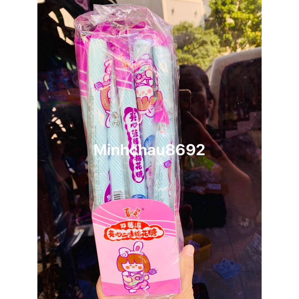 1 chiếc kẹo thanh bông có nhân , Kẹo bông mashmalow có nhân -