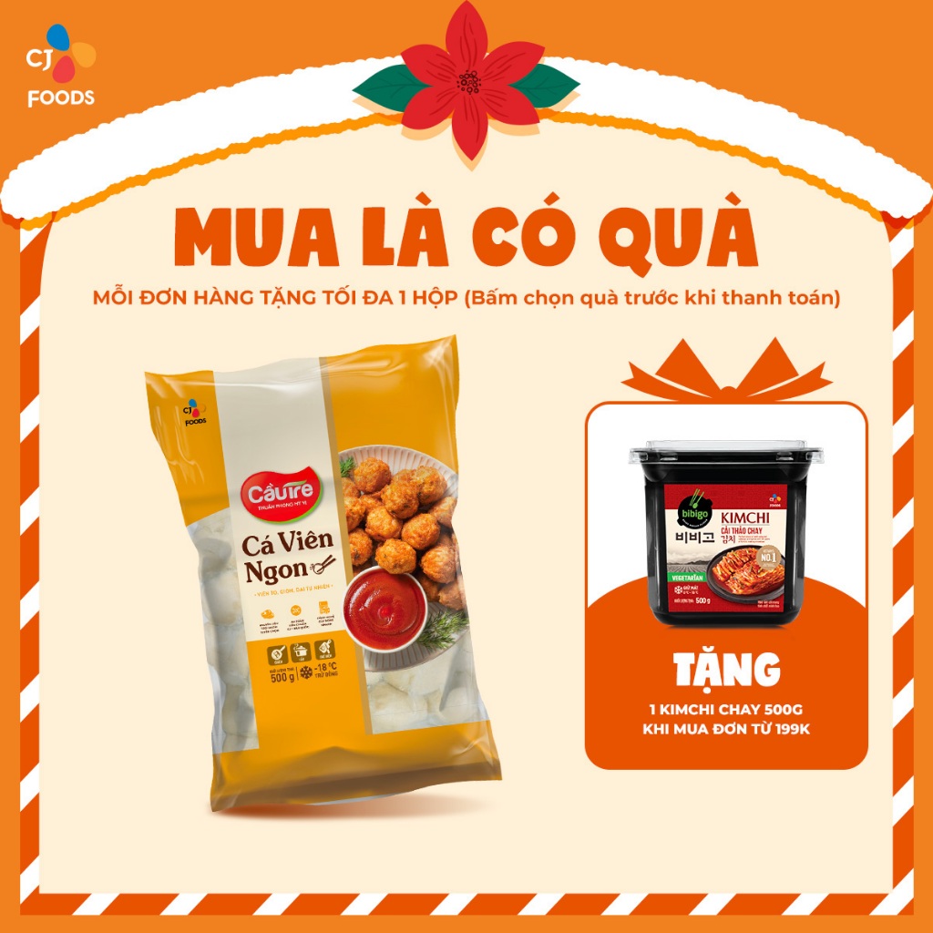 Cá viên ngon Cầu Tre (chiên/ thả lẩu)