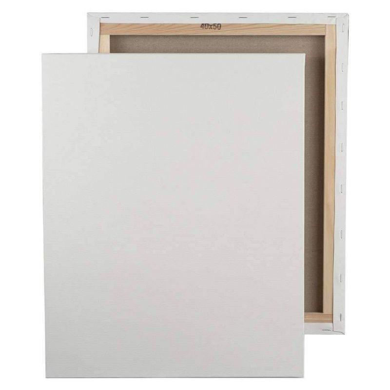 Khung toan vẽ tranh, bố trắng căng chessy 50x70