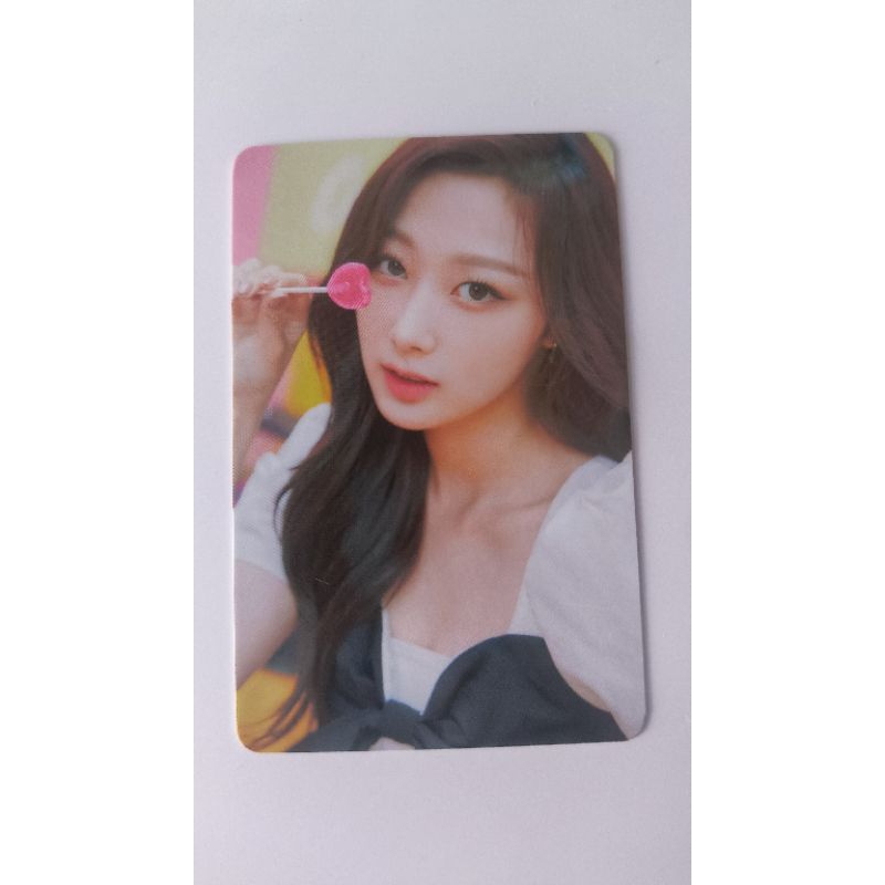 thẻ ảnh photocard aespa caendy chính hãng xinh đẹp aespa giselle hàng chính hãng siêu đẹp official