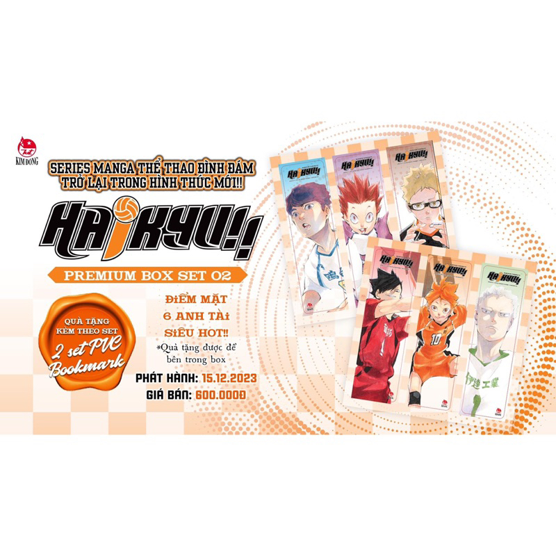 Truyện tranh - Haikyu !! Premium Boxset 02  - NXB Kim Đồng