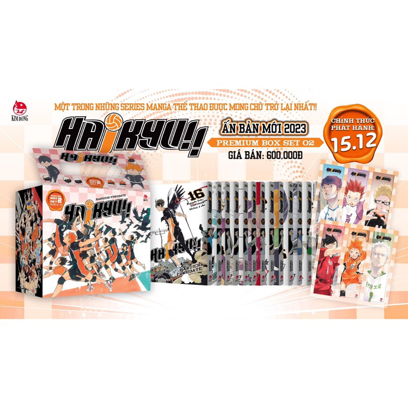 Truyện tranh - Haikyu !! Premium Boxset 02  - NXB Kim Đồng