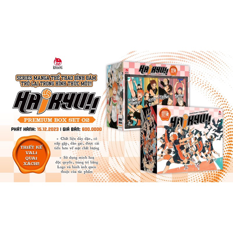 Truyện tranh - Haikyu !! Premium Boxset 02  - NXB Kim Đồng