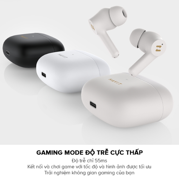 Tai Nghe TWS HAVIT TW958 Pro, Chống Ồn Chủ Động ANC, 2 Khử Ồn ENC, Nghe Nhạc 32H - Chính Hãng BH 12 Tháng | BigBuy360 - bigbuy360.vn