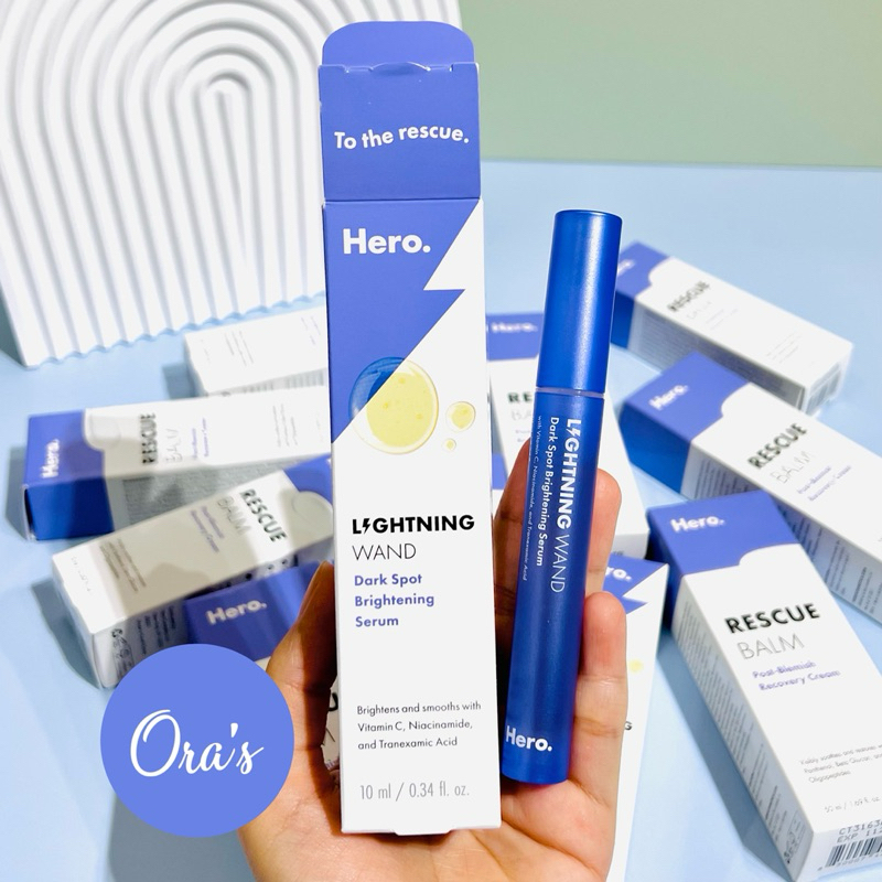 Tinh chất sáng da mờ thâm Hero Cosmetics Lightning Wand The brightening serum