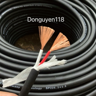 Dây loa Đức lõi đồng nguyên chất 2x1, 2x1.5 , 2x2.5