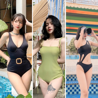  đồ bơi 1 mảnh BIKINI TRƠN NHIỀU MÀU THUN LẠNH CAO CẤP - JAMI - MOM77
