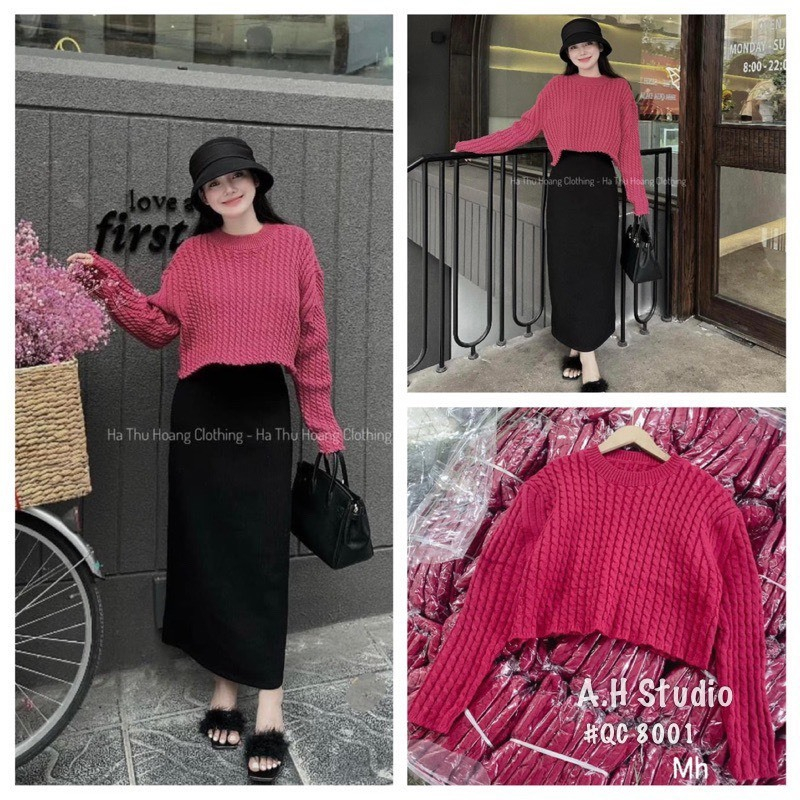 Áo len thừng dáng croptop - 247store.vn - Aolen8001_P11K9
