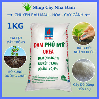Phân Đạm Ure - Chuyên Rau Màu Hoa Cây Cảnh 1KG