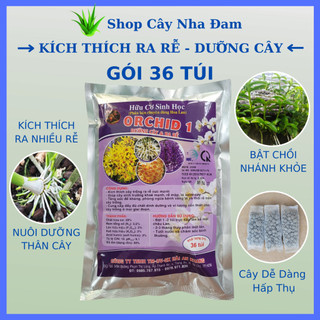 Phân bón kích thích ra rễ orchid cho hoa lan, cây cảnh, dưỡng cây, tan chậm