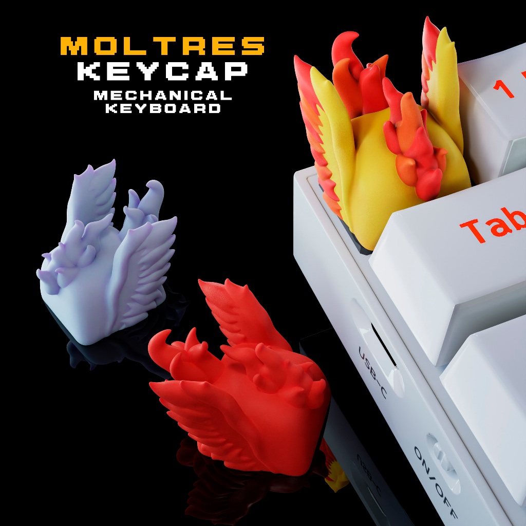 LEGENDARY POKEMON nút bàn phím cơ - ARTICUNO MOLTRES ZAPDOS