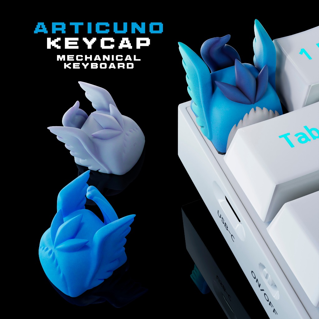 LEGENDARY POKEMON nút bàn phím cơ - ARTICUNO MOLTRES ZAPDOS