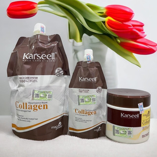 Kem hấp dầu Collagen Karseell Maca Power siêu mềm mượt tóc 500ml [ Fanola ]