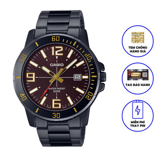Đồng Hồ Casio Nam Dây Kim Loại MTP-VD01B-5BVUDF Chính Hãng