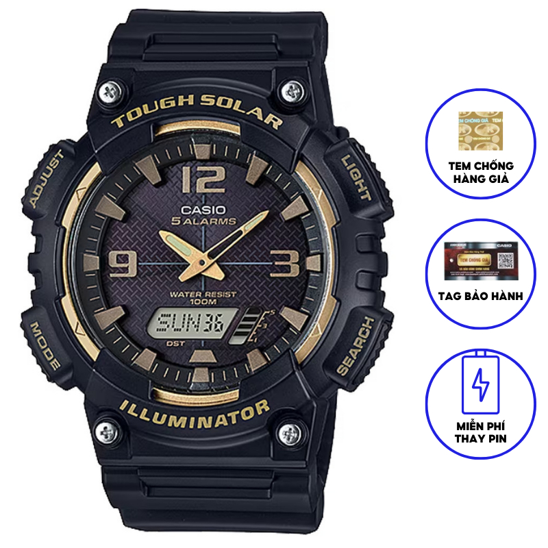 Đồng Hồ Casio Nam Dây Nhựa AQ-S810W-1A3VDF Chính Hãng