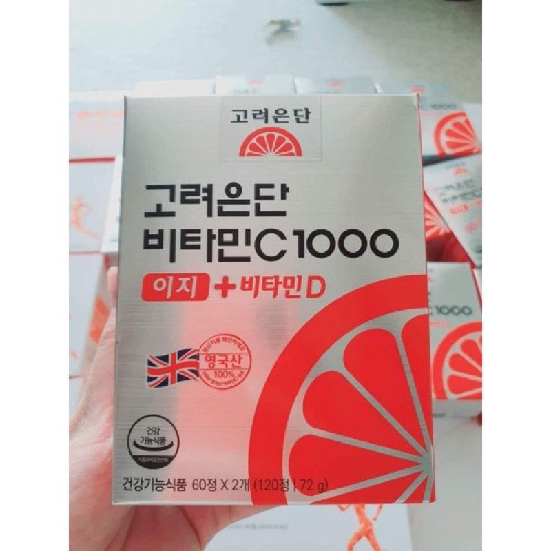 Viên Uống Vitamin C+D 1000mg Korea Eundan Hàn Quốc