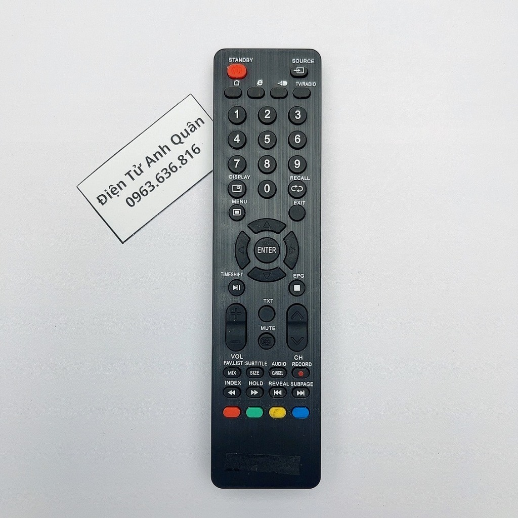 Remote tv JPE - Điều khiển tivi JPE