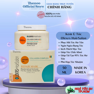 Kem Ủ Tóc Olexrs Collagen Complex Repair Mask 50ml Phục Hồi Hư Tổn Chống Gãy Rụng Anh Quốc