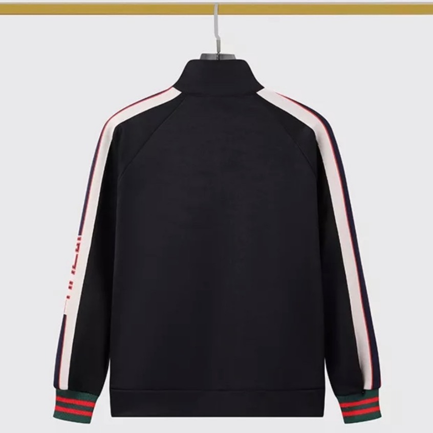 Áo Khoác Gucci Sọc Tay Bản Thêu Hàng Đẹp Chất Umi Cực Dày Hàng Đẹp Form Dáng Năng Động Trẻ Trung