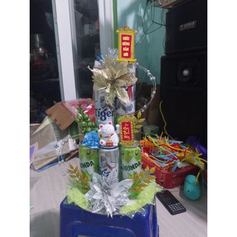 Combo 5 Sét Trang Trí A11 .Làm Tháp Nước .Tháp Bánh .Oản Tài Lộc .Trang Trí Tết