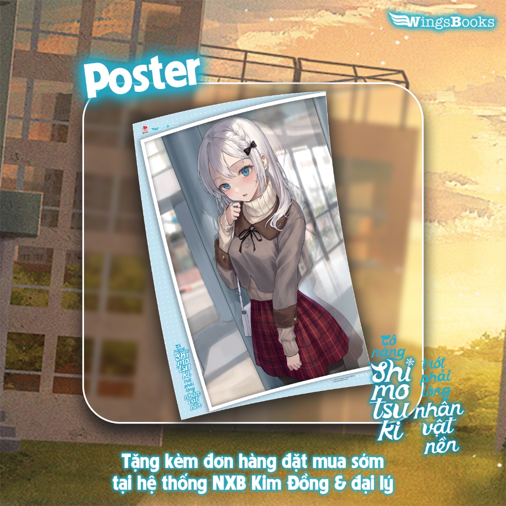 Truyện - Cô nàng Shimotsuki trót phải lòng nhân vật nền BẢN GIỚI HẠN CÓ POSTER Tập 1 2 3 4 5