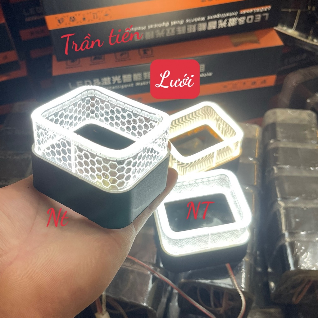 Vòng Thiên Thần 3D Khắc Hoạt Tiết Trang Trí gắn Bi 1.5 inch
