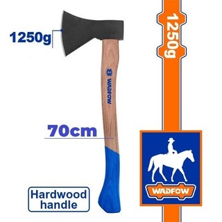 Búa rìu cán gỗ búa đi rừng dã ngoại 1,25kg dài 70cm wadfow wmb6312