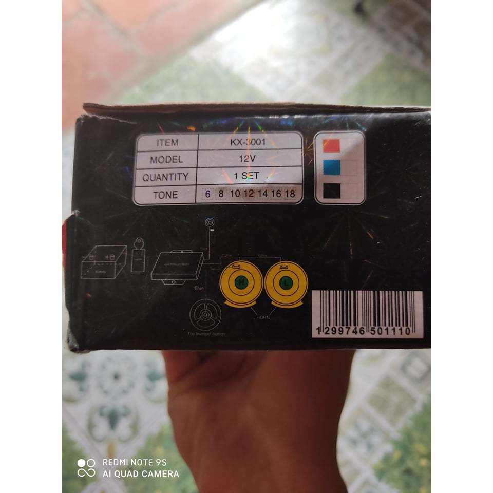 Còi Ngân 8 Tiếng Âm Thanh Cực Chất Cho Ô tô, xe Máy, Còi Ngân JACC- CNJ