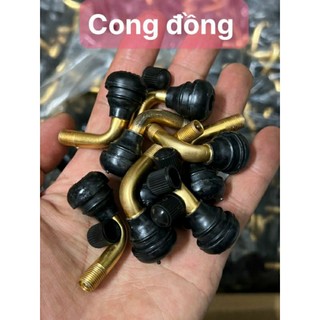 Van cho lốp không săm Xe máy, đồng vỏ cao su đầu chụp nhựa