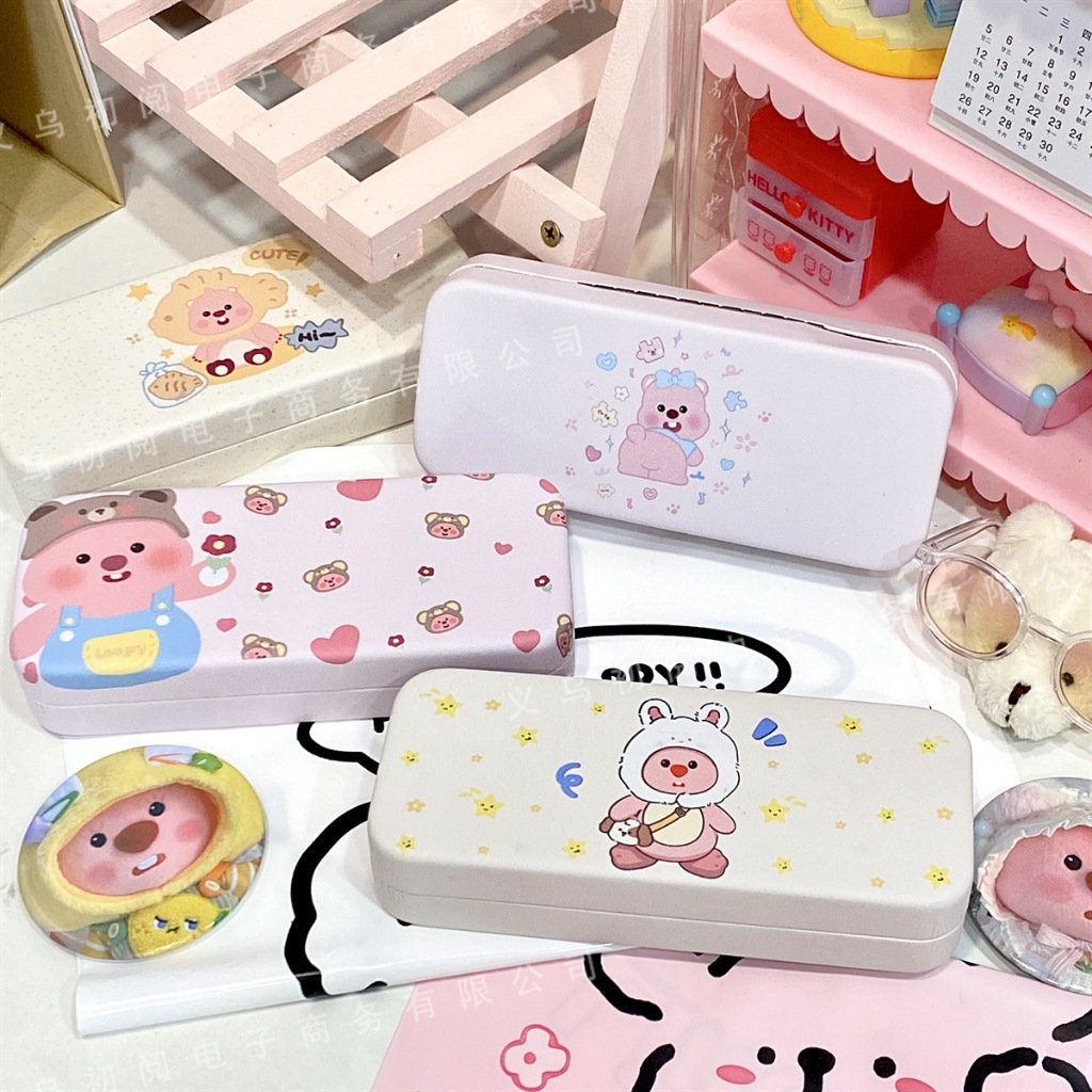 Hộp đựng mắt kính Loopy nhiều mẫu đáng yêu cho học sinh, sinh viên