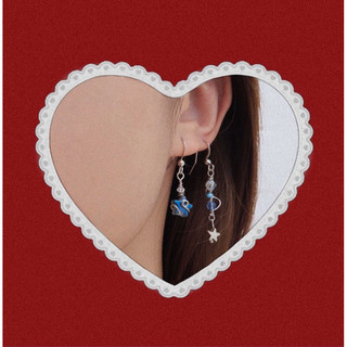 Khuyên tai charm lấp lánh ✨