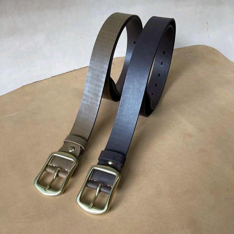 Thắt Lưng Nam Da Bò Tuấn Minh Cao Cấp TM811 bản 3.5cm mặt khóa kim Đồng Đúc bảo hành 24 tháng Fullbox