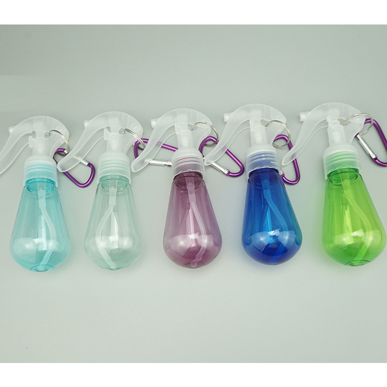 Bình xịt phun sương 50ml nước rửa tay tặng kèm móc treo tiện dụng, đa năng