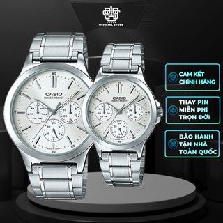 Đồng hồ cặp Casio MTP-V300D-7/LTP-V300D-7 chính hãng