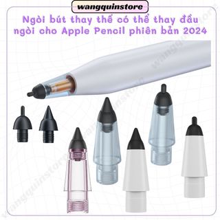 Đầu ngòi bút thay thế loại cao cấp cho bút TÁO Pencil 1 2 PRO ngòi bút gốc kim loại thế hệ 2024 chống ồn chống trầy mòn