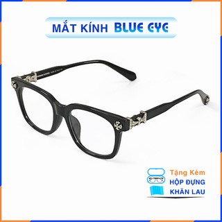Kính CH thời trang cao cấp nam nữ mắt vuông họa tiết bông
