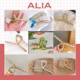 Kẹp Tóc Kim Loại Hàn Quốc Cỡ Lớn Hottrend 2025 Kẹp Càng Cua Cute Cặp Tóc Xinh Xắn Dành Cho Nữ-ALIA