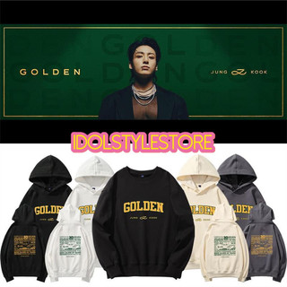 Áo nỉ hoodie sweater Golden Jungkook JK BTS