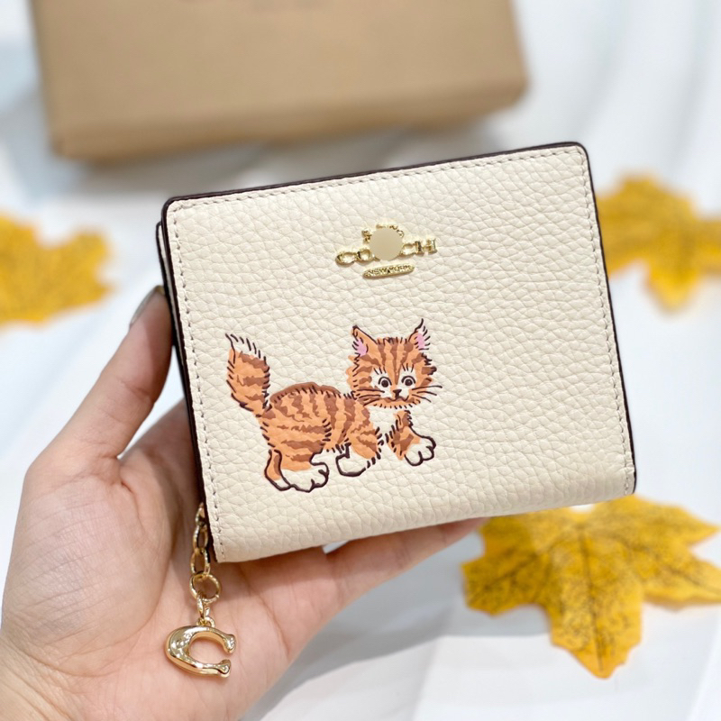 Ví coach gập snap mẫu mới
