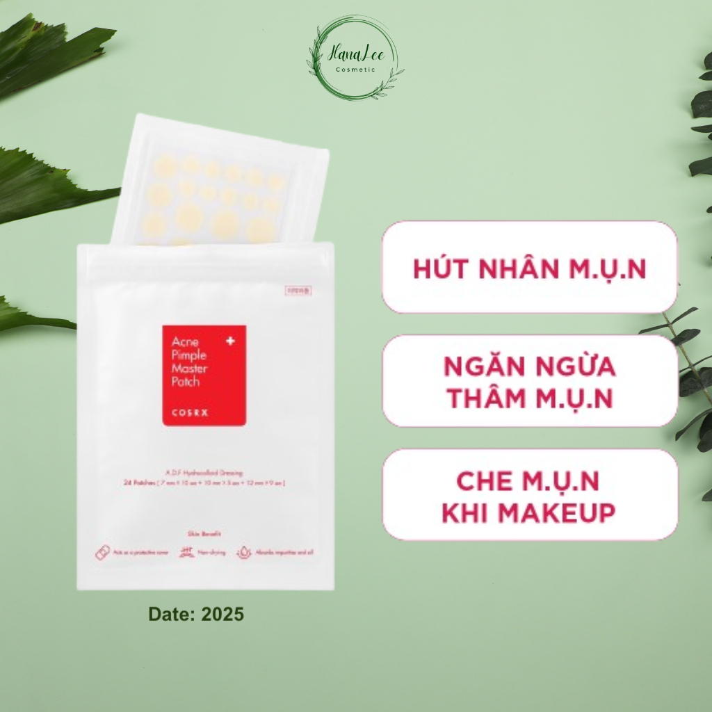 Miếng dán mụn Cosrx Ance Pimple / Clear Fit Master Patch