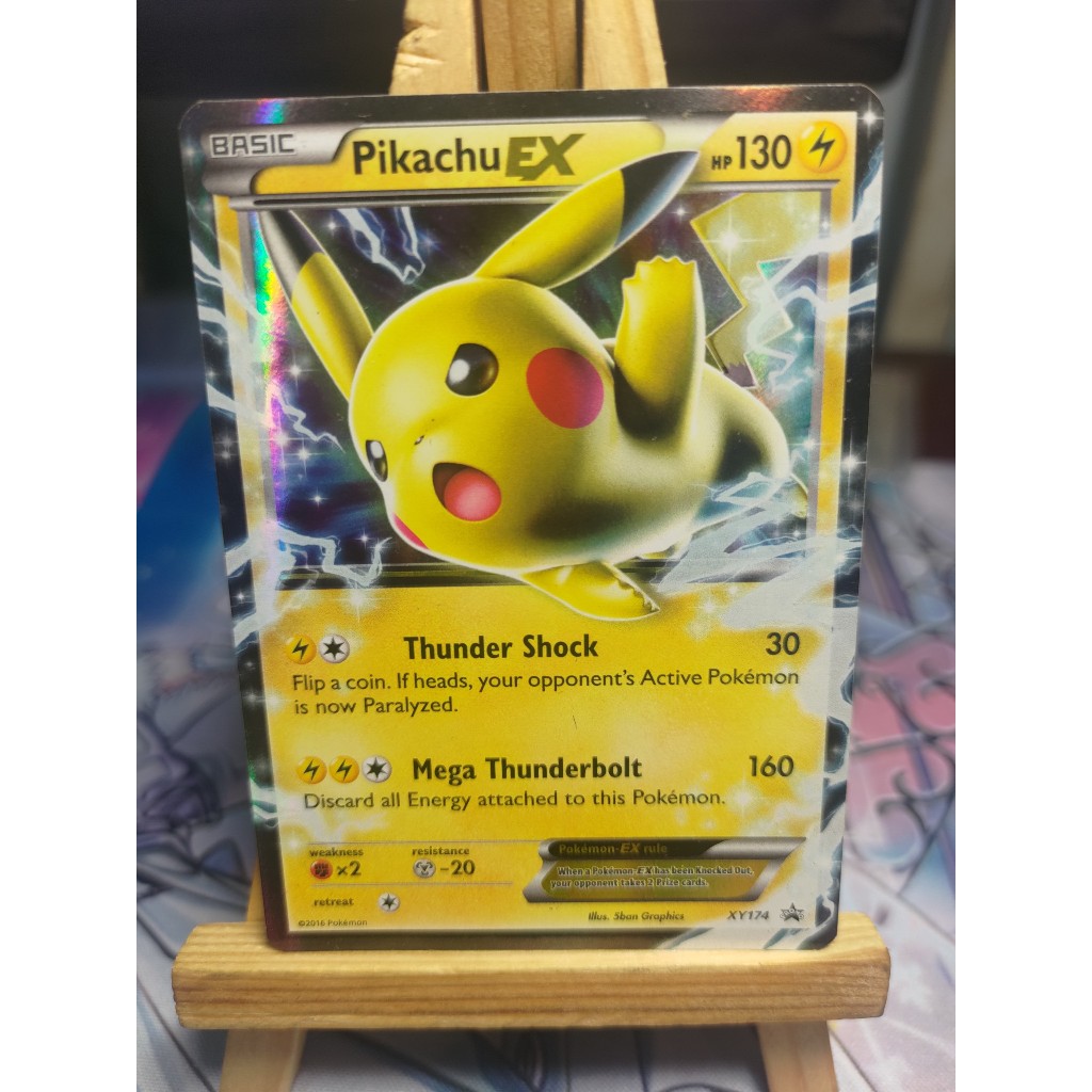 Thẻ Pokemon Pikachu EX - XY174 - Ultra Rare Promo